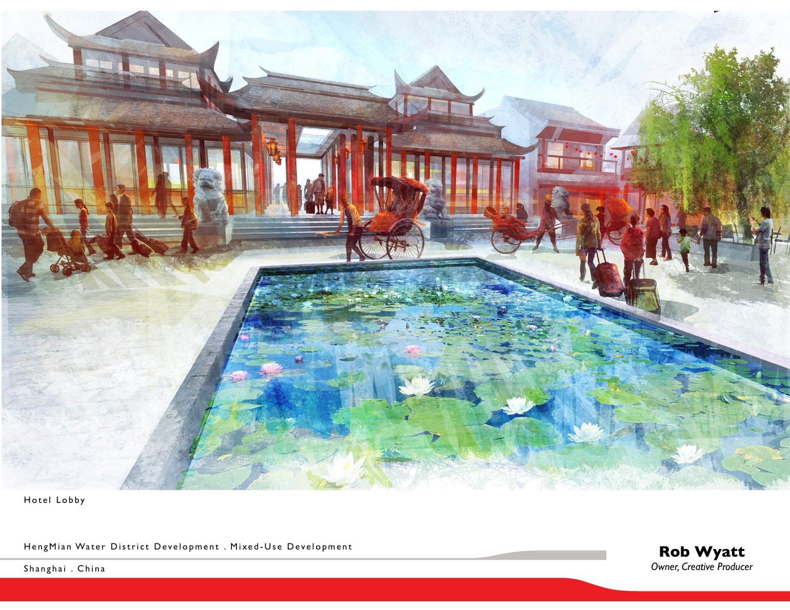 HengMian Water District Development concept by Artisan Design